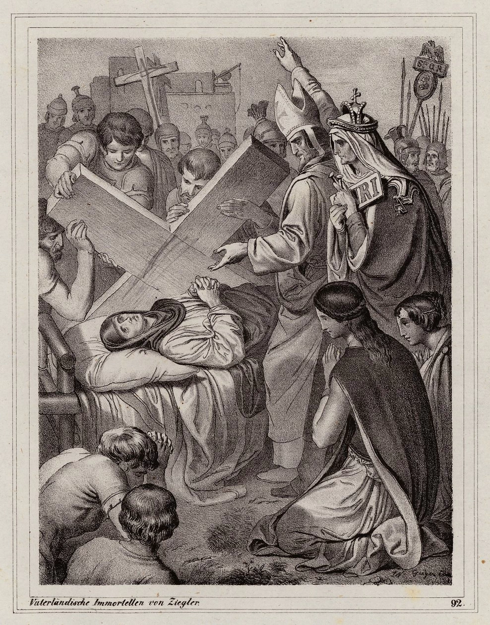 Peter Johann Nepomuk Geiger - Sant'Elena e la scoperta della Vera Croce